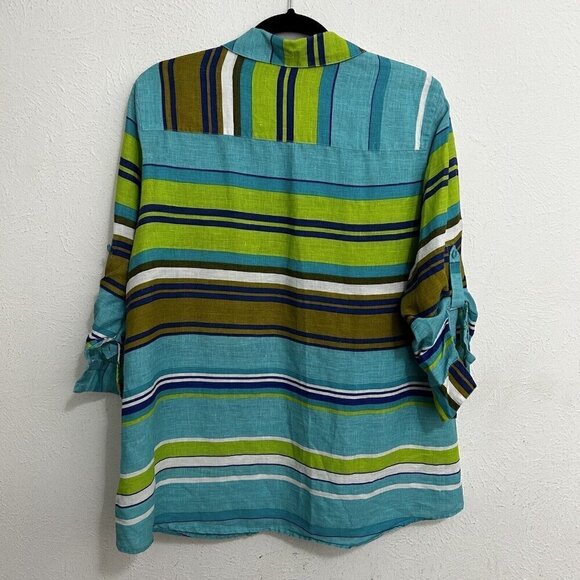 Guy Laroche Vintage Men's Pleated Pin Check Dress Trousers Pants Size 36 Luxury - Picture 15 of 16